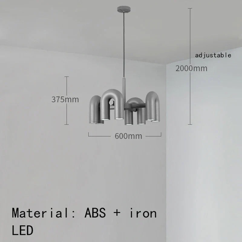 DecorBites™ Cirkus Tube Wall Sconce: إضاءة ليلية بسيطة ومصباح قراءة بجانب السرير