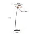 DecorBites™ Circular Luminescence LED Floor Lamp for Living Room Bedroom Hotel Decor
