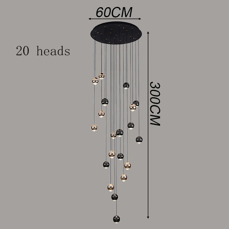 Modern Ring Acrylic Pendant Chandelier Light