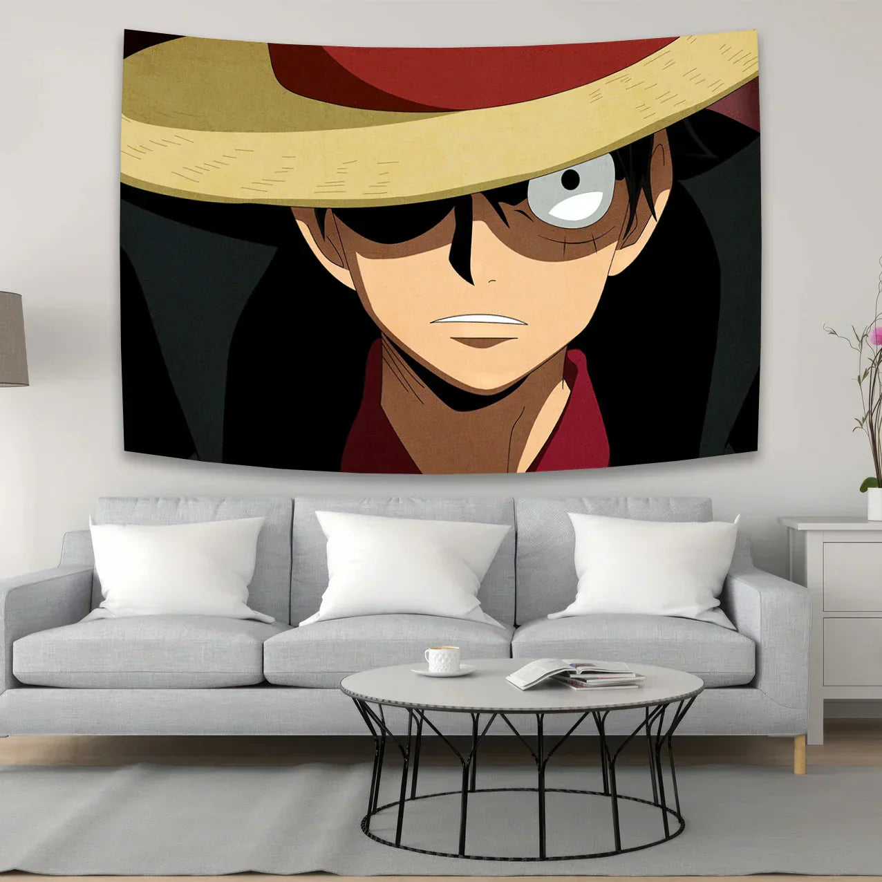 DecorBites™ Anime One Piece Character Canvas Tapestry for Bohemian Wall Decor