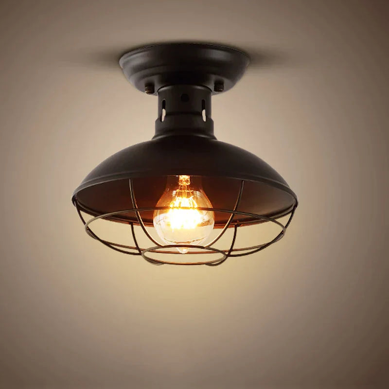 DecorBites™ Industrial Ceiling Light for Bedroom Corridor Foyer Stair Balcony Lampara Techo