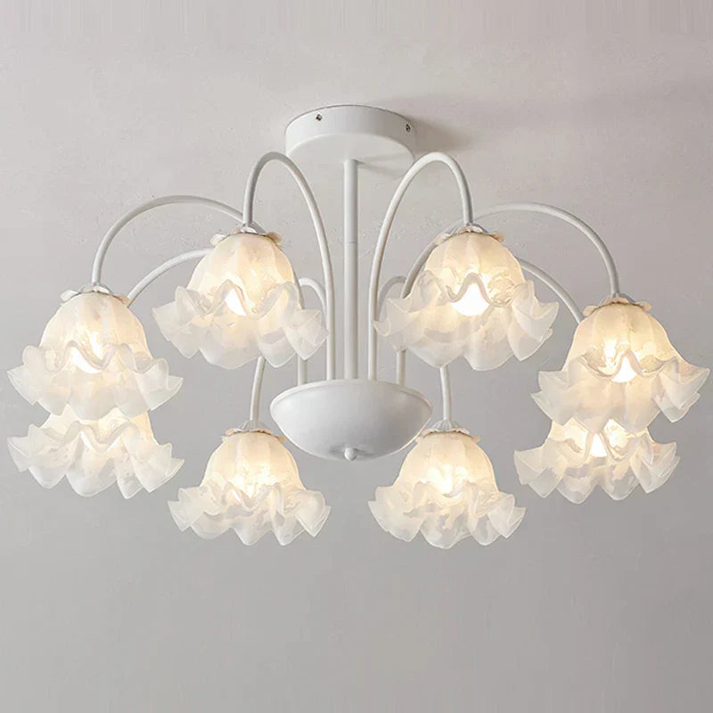 DecorBites™ 2024 Modern Green White Chandelier Ceiling Hanging Lamp for Living Room Dining Bedroom