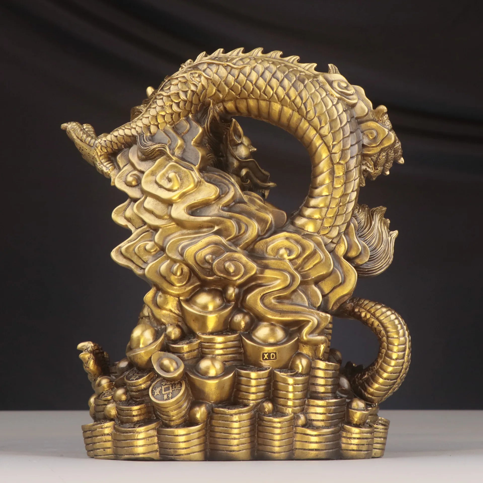 DecorBites™ Dragon Zodiac Pure Copper Bowl Ornament for Home Decor