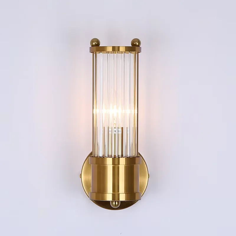 أضواء الحائط الزجاجية DecorBites™ من نوع Glass Rod - مصابيح مثبتة على الحائط للإضاءة العلوية/السفلية