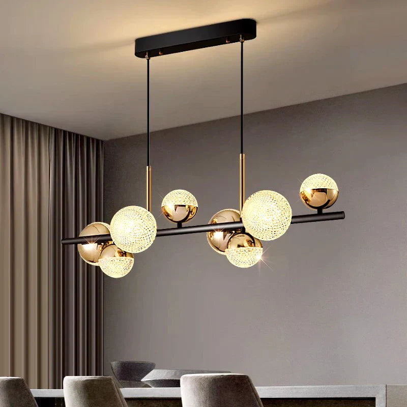 ثريا معلقة LED من DecorBites™ لديكور غرف المعيشة والطعام الحديثة
