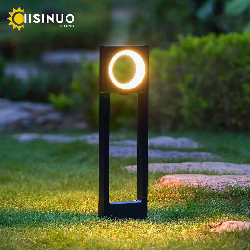مصباح المسار LED من ديكور بايتس™ بقوة 12 وات من الألومنيوم للحدائق الخارجية والممرات والفناء والمداخل