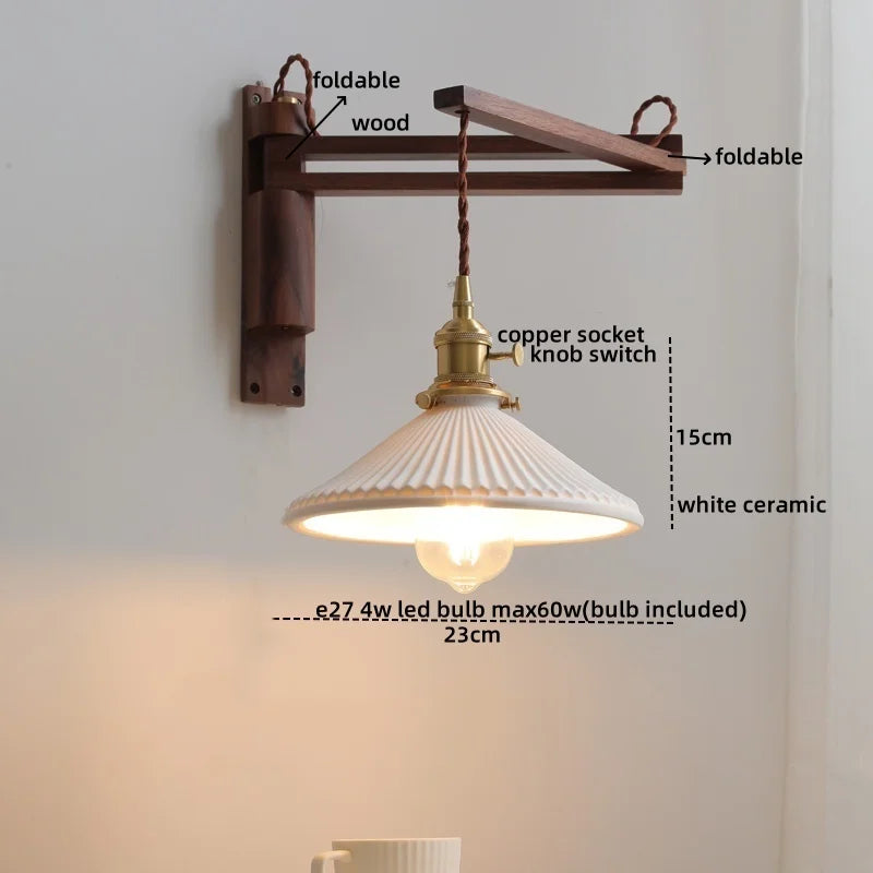 DecorBites™ Clear Glass LED Wall Sconce Modern Stair Light Fixture Home Decor