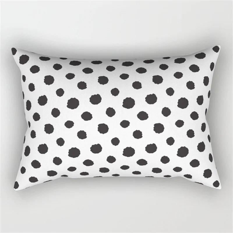 DecorBites™ Geometric Wave Line Waist Pillowcase Set