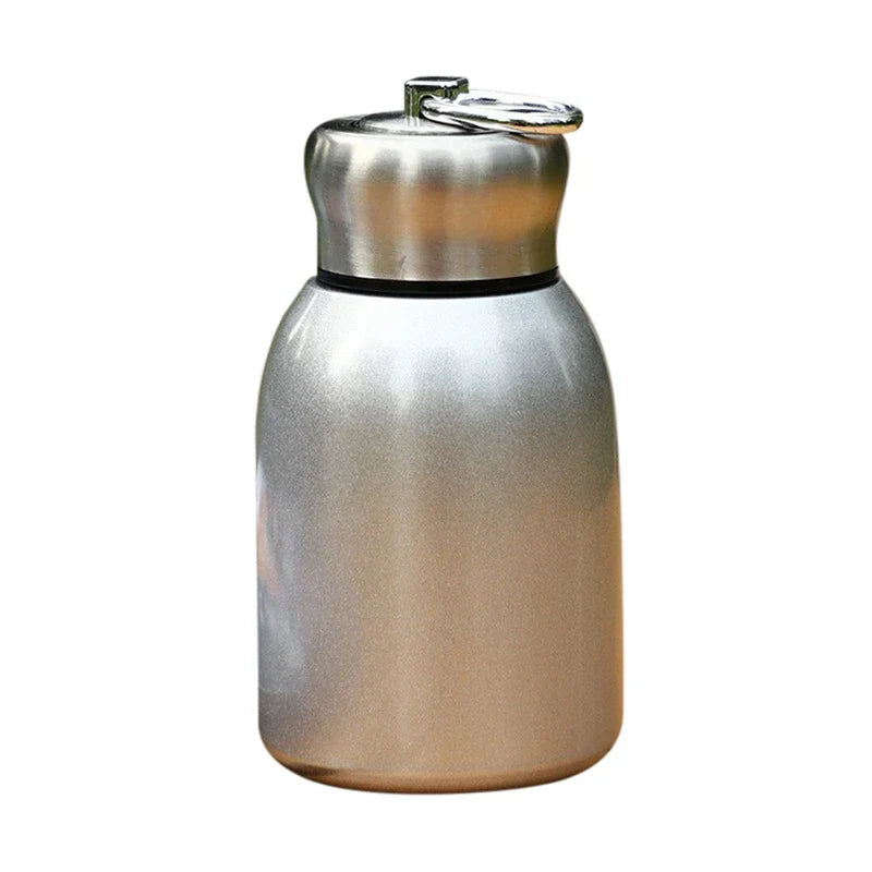DecorBites™ 300ml Mini Coffee Vacuum Flask Stainless Steel Travel Water Bottle