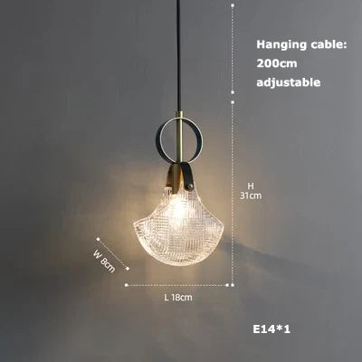 DecorBites™ Crystal LED Ceiling Chandelier - Dimmable Art Deco Pendant Light