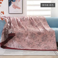 DecorBites™ Cotton Gauze Summer Quilt - Lightweight Air-Conditioning Blanket for Girls