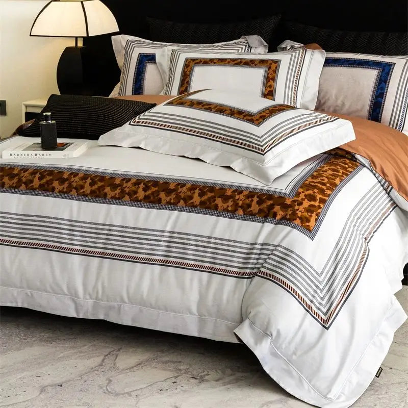 DecorBites™ 1000TC Egyptian Cotton Luxury Bedding Set - 4Pcs