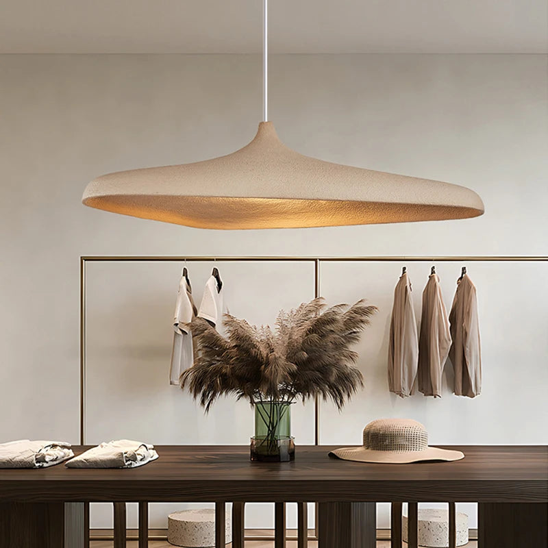 Japanese Wabi-Sabi Brown Pendant Light