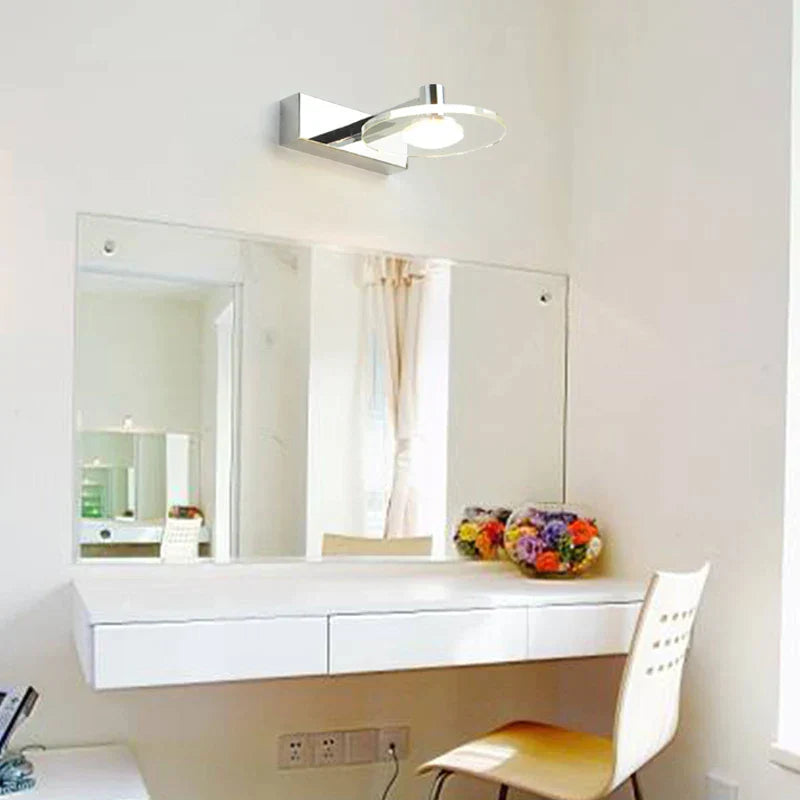 DecorBites™ Acrylic Mirror Headlight Bathroom Wall Lamp LED 5W