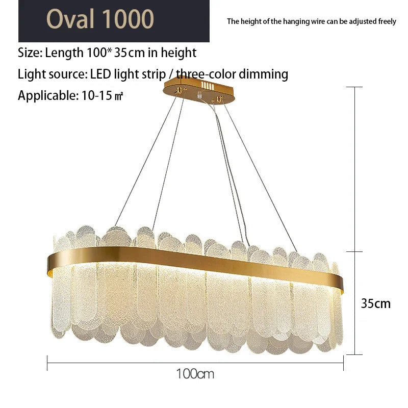 ثريا كريستالية DecorBites™ LED: إضاءة سقف أنيقة لغرفة المعيشة وغرفة النوم والفنادق