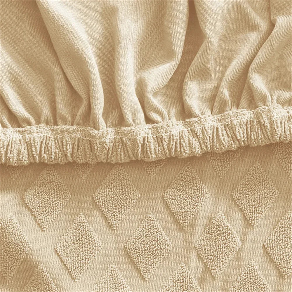DecorBites™ Jacquard Elastic Seat Cover for Dining Room & Office Chairs