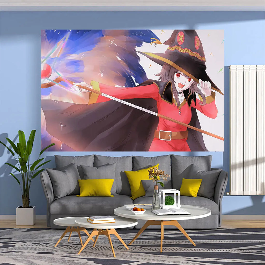 DecorBites™ Anime Tapestry Wall Hanging for Teenage Bedroom or Dorm Decor