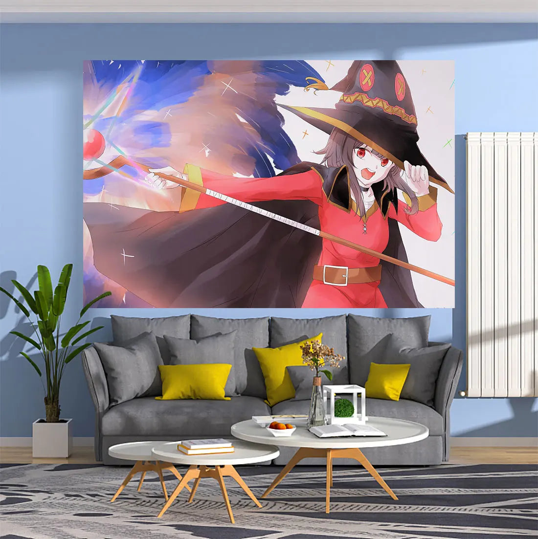 DecorBites™ Anime Tapestry Wall Hanging for Teenage Bedroom or Dorm Decor