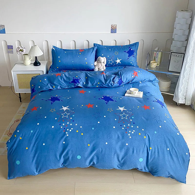 DecorBites™ Leopard Print Soft Bedding Set Duvet Cover Kit - High Quality, Skin Friendly, Comfortable
