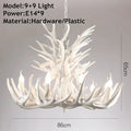 DecorBites™ Antler Pendant Chandelier for Home and Bar Decor - Industrial Deer Horn Fixture
