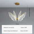 ثريات الفراشة LED من DecorBites™: تجهيزات إضاءة عصرية لديكور المنزل