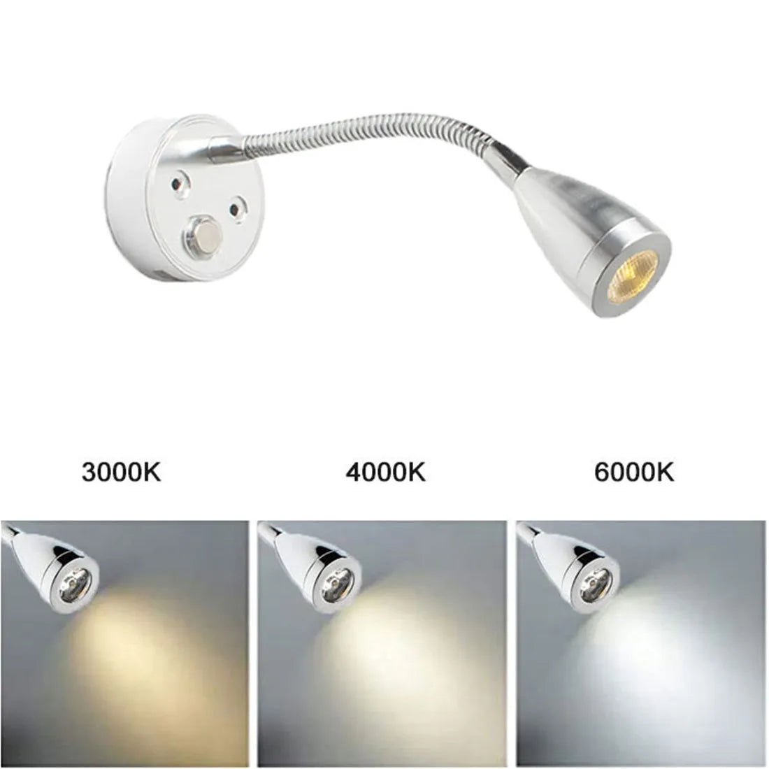 مصابيح LED من DecorBites™ مع شاحن USB ومفتاح تحكم باللمس للمركبات