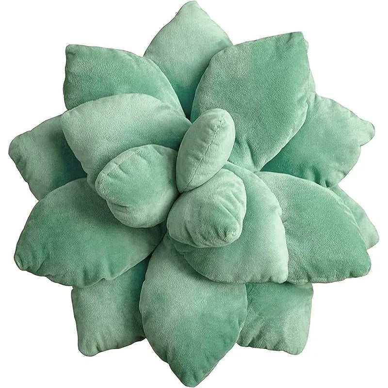 DecorBites™ 3D Succulent Cactus Pillow Plush Cushion for Living Room Decor