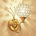 DecorBites™ Crystal Wall Lamp Sconce, Retro Industrial Style Fixture for Home Living Room Bedroom