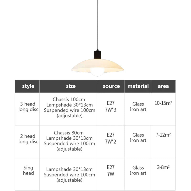 DecorBites™ ثريا معلقة LED إضاءة عصرية بسيطة لغرفة المعيشة وغرفة النوم