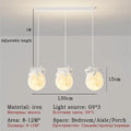 DecorBites™ LED Rabbit Chandelier Pendant Light for Home Decoration Living Room Bedroom