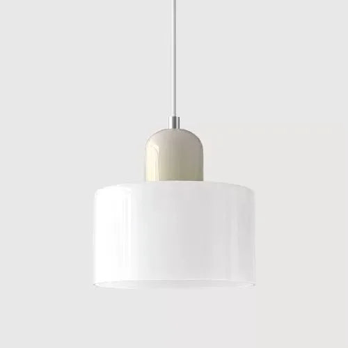 Vintage Stained Glass Mini Pendant Light
