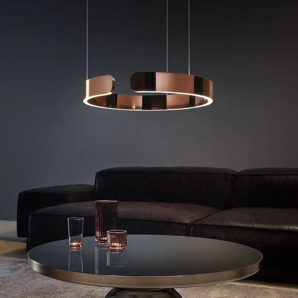 DecorBites™ ثريا LED: إضاءة داخلية عصرية لغرفة النوم، غرفة المعيشة، قاعة الدراسة