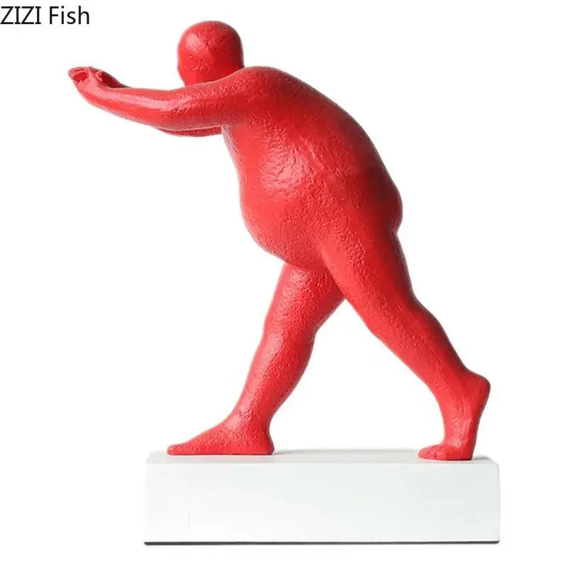 Abstract Resin Sculpture Modern Home Decor by DecorBites™