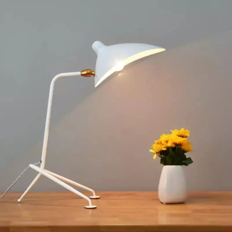 DecorBites™ Adjustable Arm Floor Lamp: Japanese Ceiling Light for Industrial Loft Decor