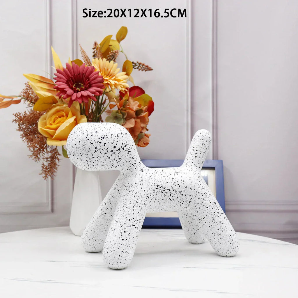 DecorBites™ Doberman Ceramic Art Statue | Nordic Luxury Home Decor Ornaments