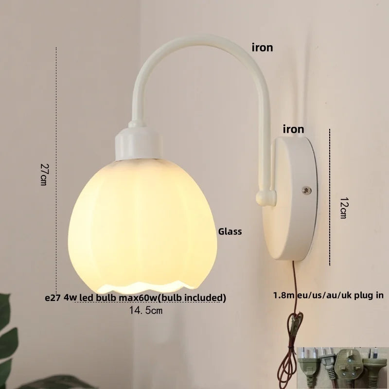 DecorBites™ مصباح جداري LED من الحديد بمفتاح سحب لسلم المنزل الحديث