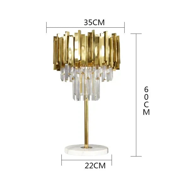 ثريات كريستال ذهبية وسوداء من DecorBites™ بإضاءة LED للسكن الفاخر والضيافة