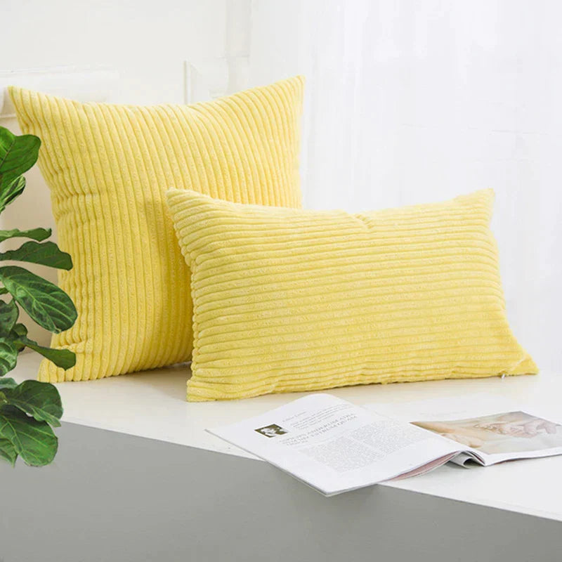DecorBites™ Corduroy Striped Cushion Cover 30x50/40/45/50/55/60cm - Home Sofa Décor