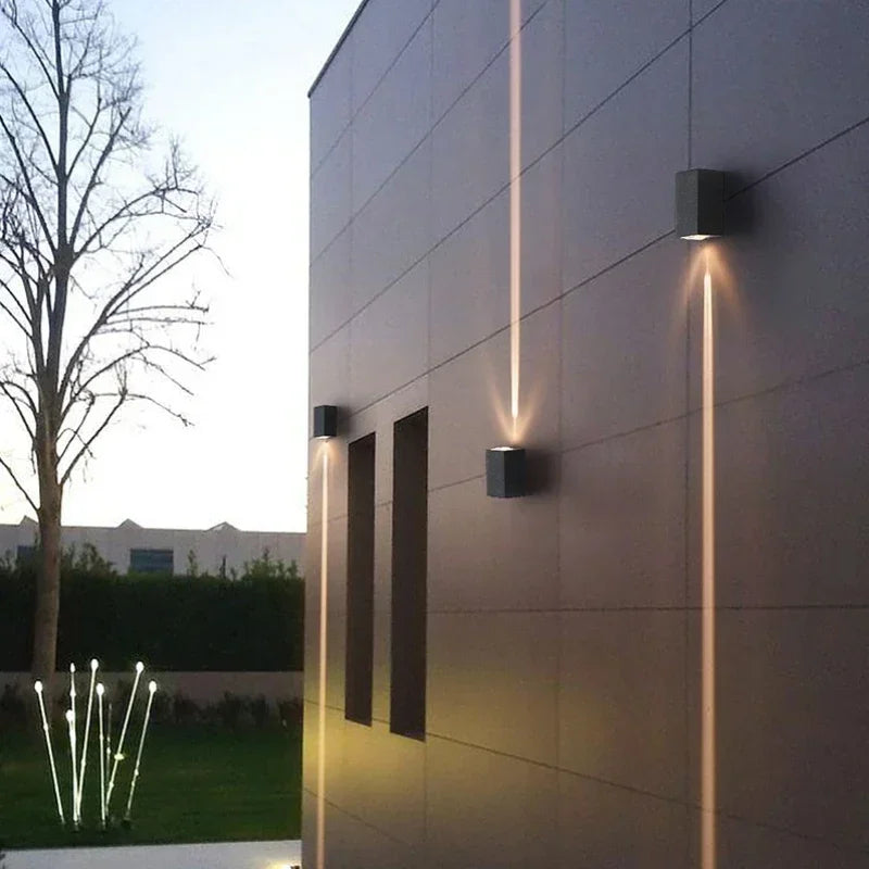 DecorBites™ Aluminum Waterproof Porch Spot Wall Lamp: High Power Indoor Outdoor Light