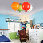 Balloon Acrylic Metal Pendant Light for Children's Rooms