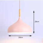 Nordic Industrial Colorful Metal Pendant Light