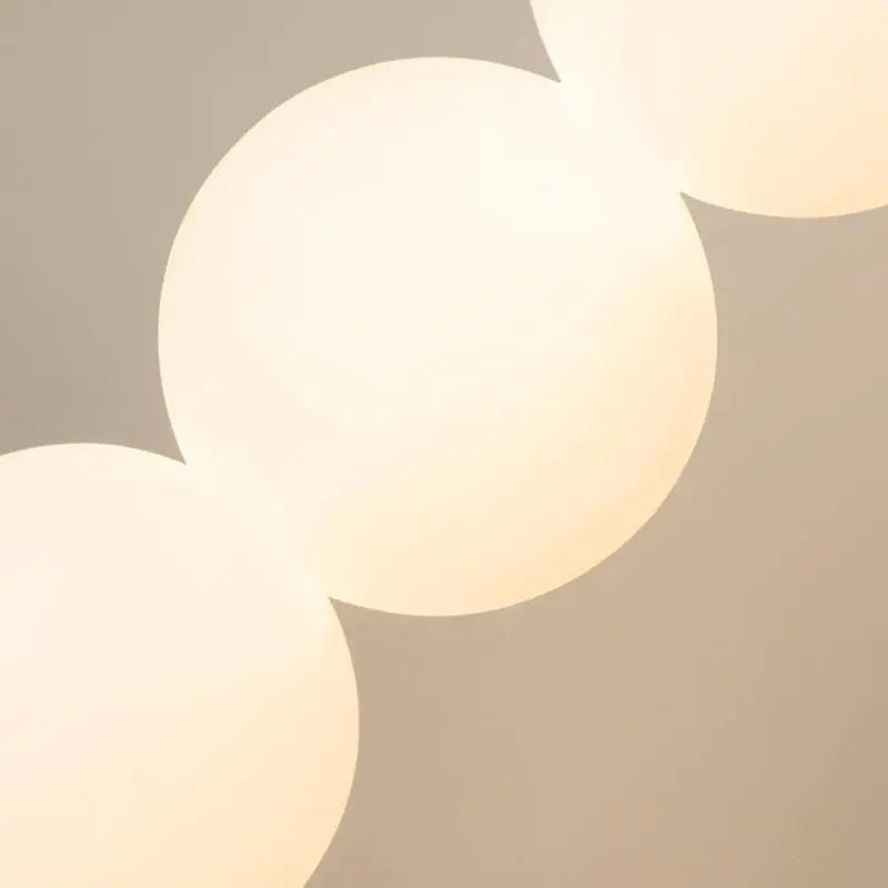 DecorBites™ Glass Ball LED Wall Sconce for Modern Living and Dining Room Decor