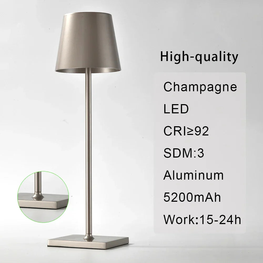 DecorBites™ 2023 Plodina USB Rechargeable Acrylic Table Lamp