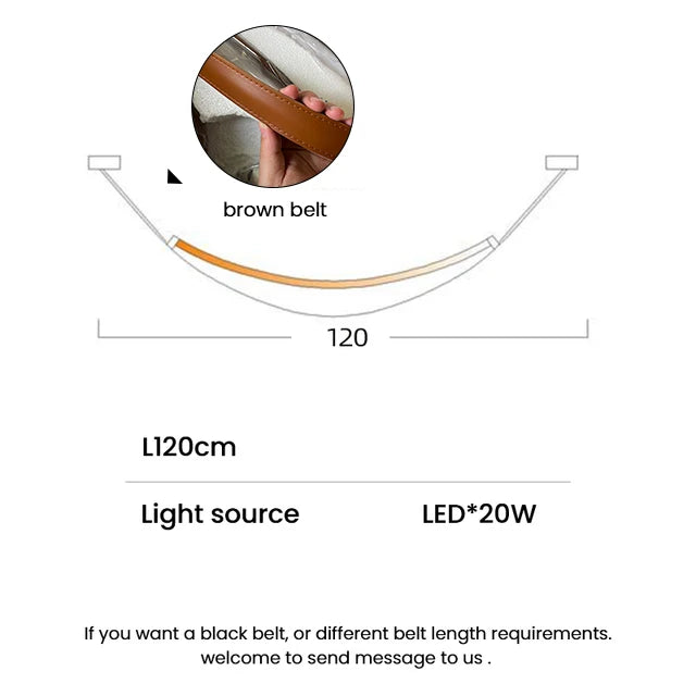 DecorBites™ Designer LED Tube Suspension Chandelier for Living Room and Bar