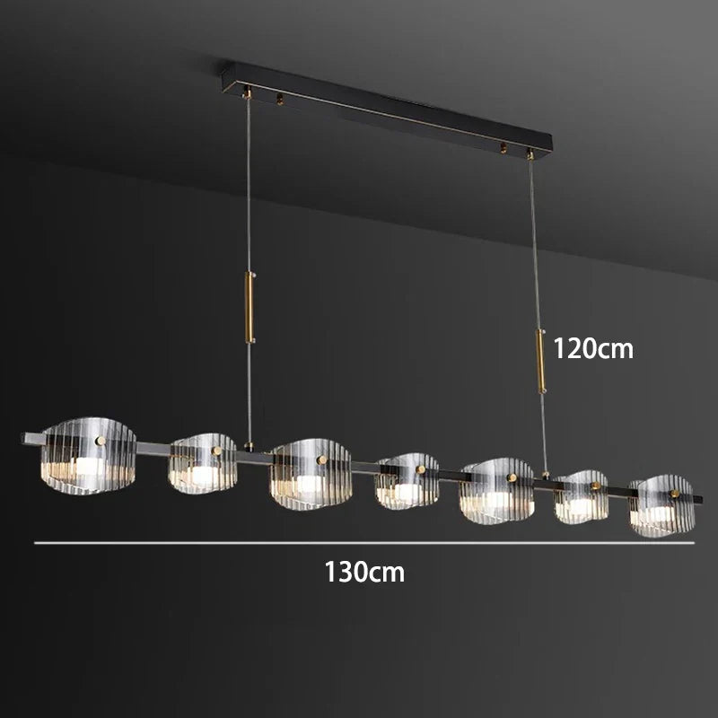 ثريات ديكور بايتس™ المعلقة بتقنية LED: إضاءة ديكور منزلي حديثة لغرف المعيشة والطعام
