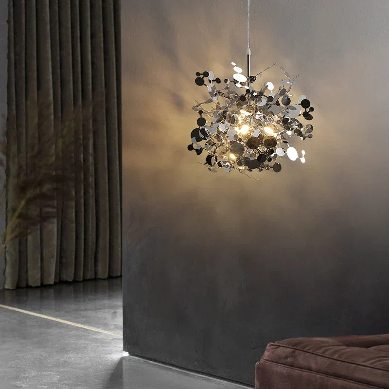 ثريا سقف ليف سيكوين DecorBites™ لغرفة المعيشة الحديثة أو المطعم أو البار أو طاولة الطعام