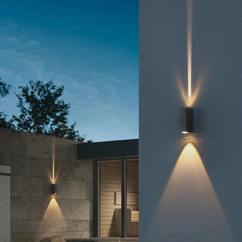 DecorBites™ Aluminum Waterproof Porch Spot Wall Lamp: High Power Indoor Outdoor Light