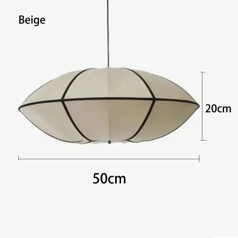 DecorBites™ مصباح معلق مظلة يابانية - فانوس سقف LED لغرفة المعيشة وغرفة النوم والمكتب