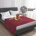 DecorBites™ Dog Bed Cover: Waterproof & Non-Slip Pet Blanket for Furniture & Car