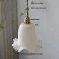 DecorBites™ Glass LED Pendant Light Fixture Knob Switch Nordic Modern Hanging Lamp